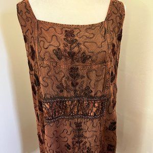 Beautiful Indian-made embroidered top